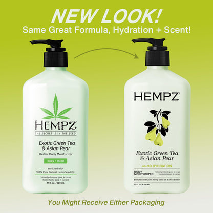 HEMPZ Body Lotion - Green Tea & Asian Pear 🍁 All In One Marketplace Canada
