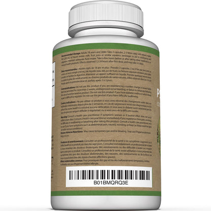 Premium Psyllium Husk Capsules - 1450mg per Serving - Helps Support Digestion, Intestinal Health & Regularity - 240 Psyllium Husk Fiber Capsules 🍁 All In One Marketplace Canada