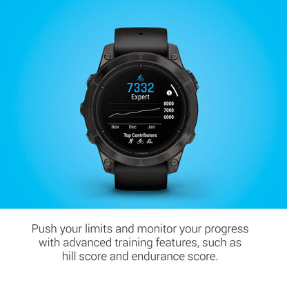 Garmin epix Pro (Gen 2) Sapphire Edition, 47mm, High Performance Smartwatch, Advanced Training Technology, Built-in Flashlight, Black 🍁 All In One Marketplace Canada