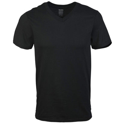 Gildan mens Assorted standard V-neck T-shirts, Large, (Pack of 5) 🍁 All In One Marketplace Canada