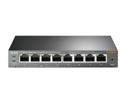 TP-Link 8–Port Gigabit PoE Switch, 4 PoE+ Ports @64W, Easy Smart (TL-SG108PE) 🍁 All In One Marketplace Canada