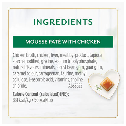 Fancy Feast Gems Wet Cat Food, Mousse Pâté with Chicken 57g (2 Pack x 8) 🍁 All In One Marketplace Canada