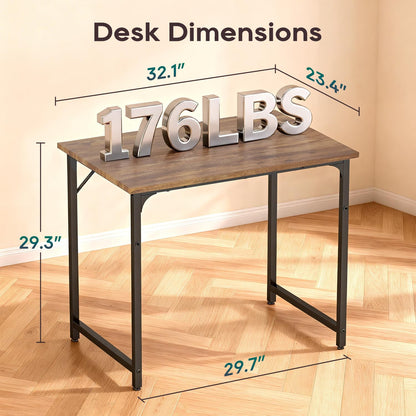 BestOffice Computer Desk,Home Office Desk Writing Study Table Modern Simple Style PC Desk with Metal Frame for Home Office 🍁 All In One Marketplace Canada