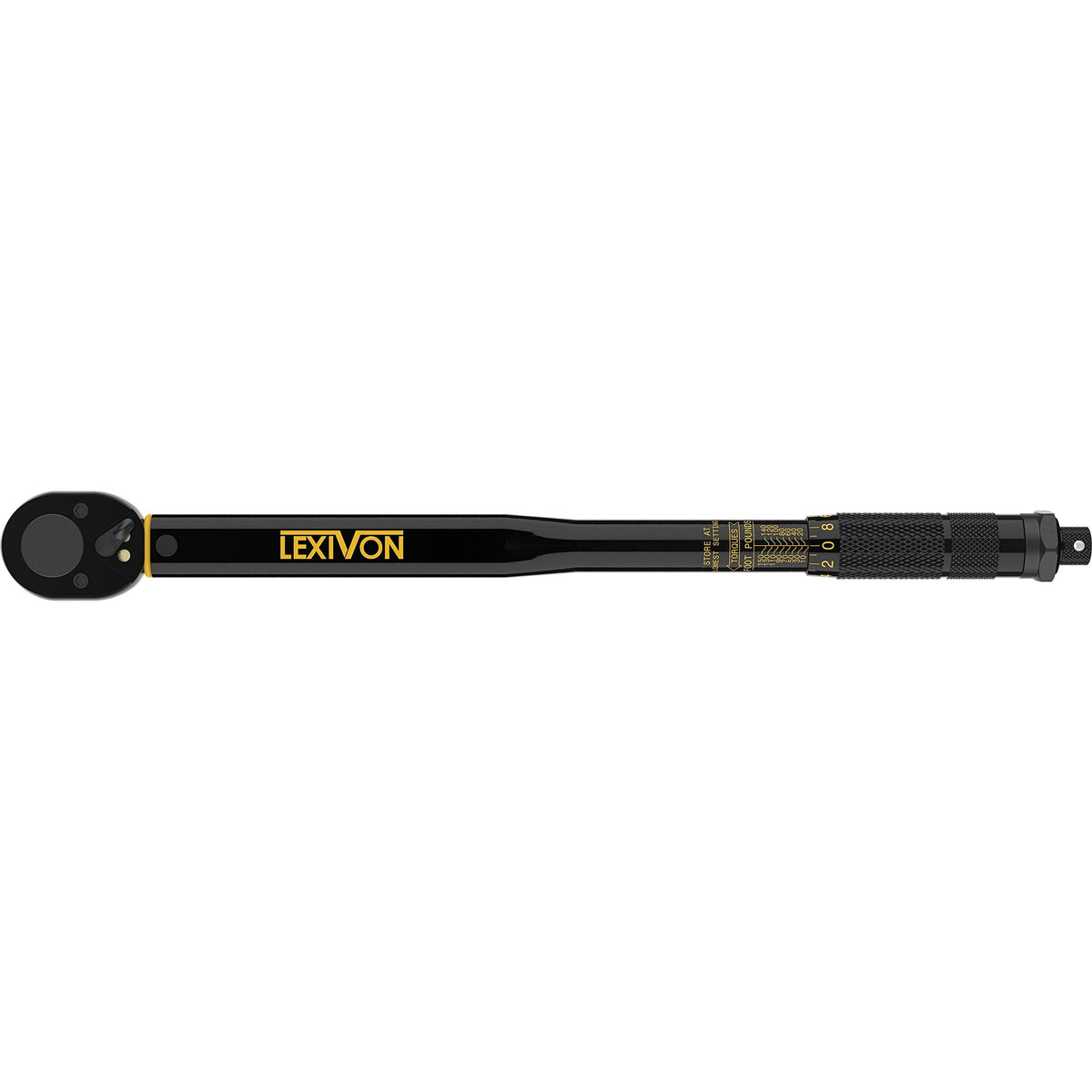 LEXIVON Torque Wrench 1/2-Inch Drive Click 10~150 Ft-Lb/13.6~203.5 Nm (LX-183) 🍁 All In One Marketplace Canada