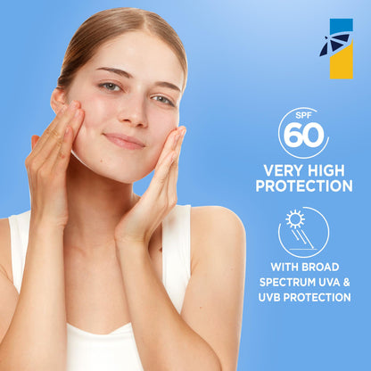 Garnier Ombrelle Complete Dry Touch Sunscreen Lotion, SPF 60, Travel Sunscreen, For Face & Body, For Sensitive Skin, Water-Resistant, Non-Sticky, Very High Broad Spectrum UVA/UVB Protection, 90ml 🍁 All In One Marketplace Canada
