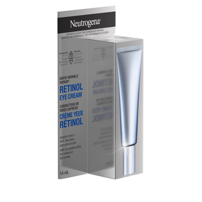 Neutrogena Rapid Wrinkle Repair Regenerating Cream - Retinol Face & Eye Moisturizer - Hyaluronic Acid Serum - 14 mL 🍁 All In One Marketplace Canada