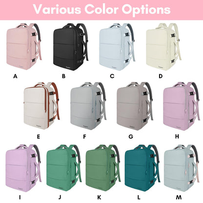 Taygeer Travel Backpack for Women, Carry On Backpack with Shoe Pouch, TSA 15.6inch Laptop Backpack Flight Approved, College Nurse Bag Casual Daypack for Weekender Business Hiking, Pink 🍁 All In One Marketplace Canada