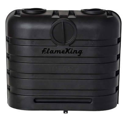 Flame King Dual 30LB LP Propane Tank Light Plastic Heavy Duty Cover for RV, Travel Trailer, Camper - Black 🍁 All In One Marketplace Canada