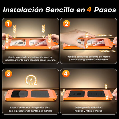 TOCOL 2 Pack for iPhone 16 Pro Max Screen Protector [Instant Installation][Auto-Dust Removal][HD Clear], Unbreakable 9H+Hardness Shatterproof Tempered Glass [Bubble Proof] 🍁 All In One Marketplace Canada