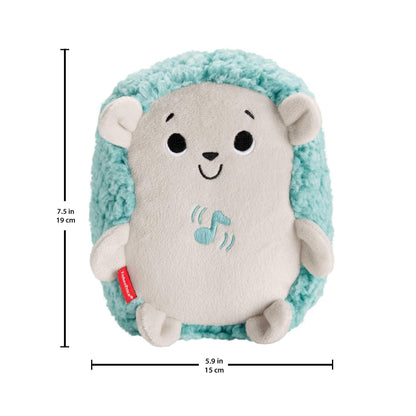Fisher-Price Baby Musical Toy Calming Vibes Hedgehog Soother Plush Sound Machine with Vibrations for Newborns, Blue 🍁 All In One Marketplace Canada