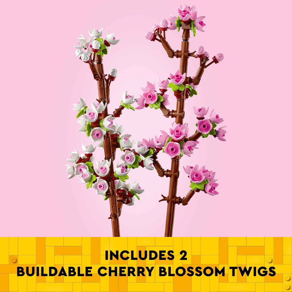 LEGO Cherry Blossom Building Toy for Kids, Girls & Boys, Ages 8+ - Artificial Cherry Blossom Decor for Home & Display - Creative Gift Idea for Plant & Flower Lovers - 40725 🍁 All In One Marketplace Canada