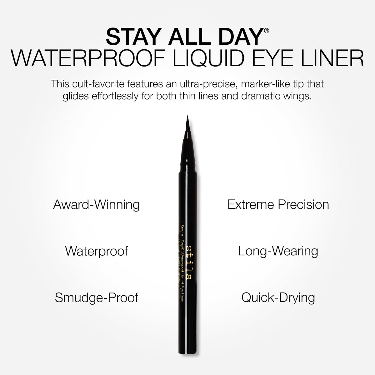 stila Stay All Day Waterproof Liquid Eye Liner, Original, Intense Black 🍁 All In One Marketplace Canada