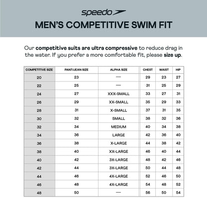 Speedo Men's Swimsuit Endurance+ Solid USA Adult Athletic Swim Jammers - Speedo Black, Size 32 🍁 All In One Marketplace Canada