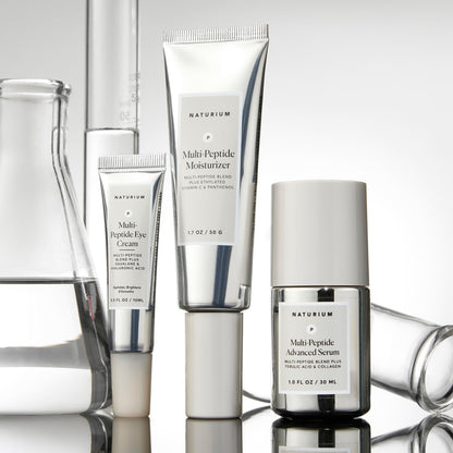 Naturium Multi-Peptide Advanced Serum, Collagen and Ferulic Acid, Argireline Amplified and Copper Peptides, 1.0 FL OZ / 30 ml 🍁 All In One Marketplace Canada