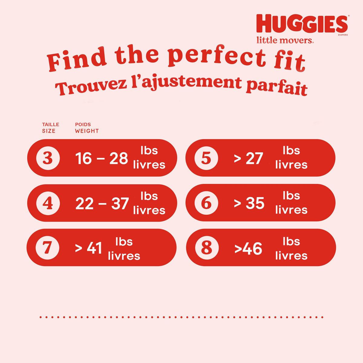 Huggies Size 4 Diapers, Little Movers Baby Diapers, Size 4 (22-37 lbs), 66 Count 🍁 All In One Marketplace Canada