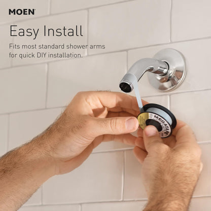 Moen 26112SRN Engage Magnetix Six-Function 5.5-Inch Handheld Showerhead with Magnetic Docking System, Spot Resist Brushed Nickel 🍁 All In One Marketplace Canada