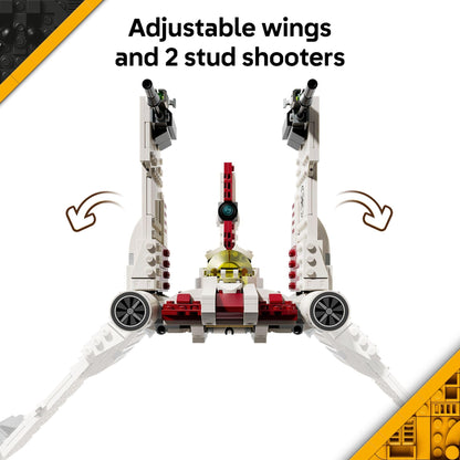 LEGO Star Wars: The Clone Wars V-19 Torrent Starfighter Building Toy - Pretend Play Set for Boys & Girls, Ages 9+ - Starship Model Kit W/ 3 Minifigures - Gift Idea for Birthdays - 75432 🍁 All In One Marketplace Canada