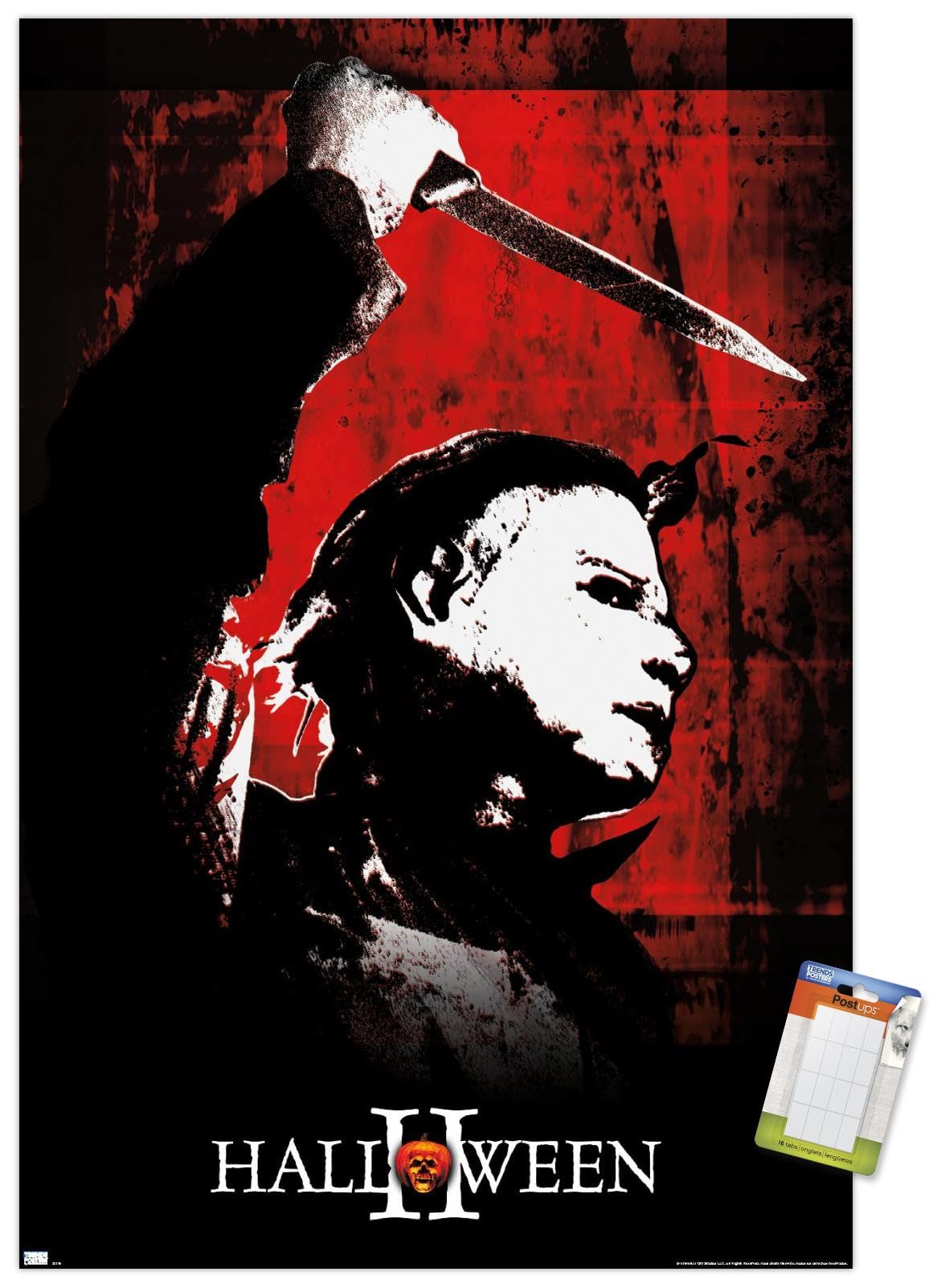Halloween II - Red Wall Poster