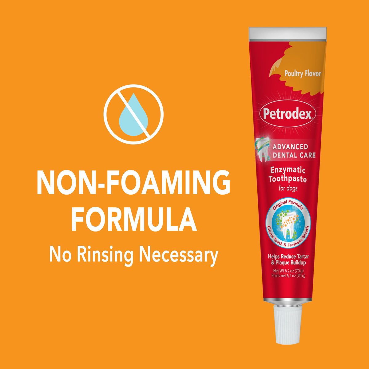 Petrodex Enzymatic Toothpaste for Dogs, Pet Dental Care, Poultry Flavor, 6.2 oz 🍁 All In One Marketplace Canada