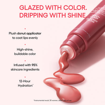 LANEIGE Glaze Craze Tinted Lip Serum, Sugar Glaze: Hydrating Lip Serum for Glossy, Nourished Lips with Plumping Polypeptides 🍁 All In One Marketplace Canada