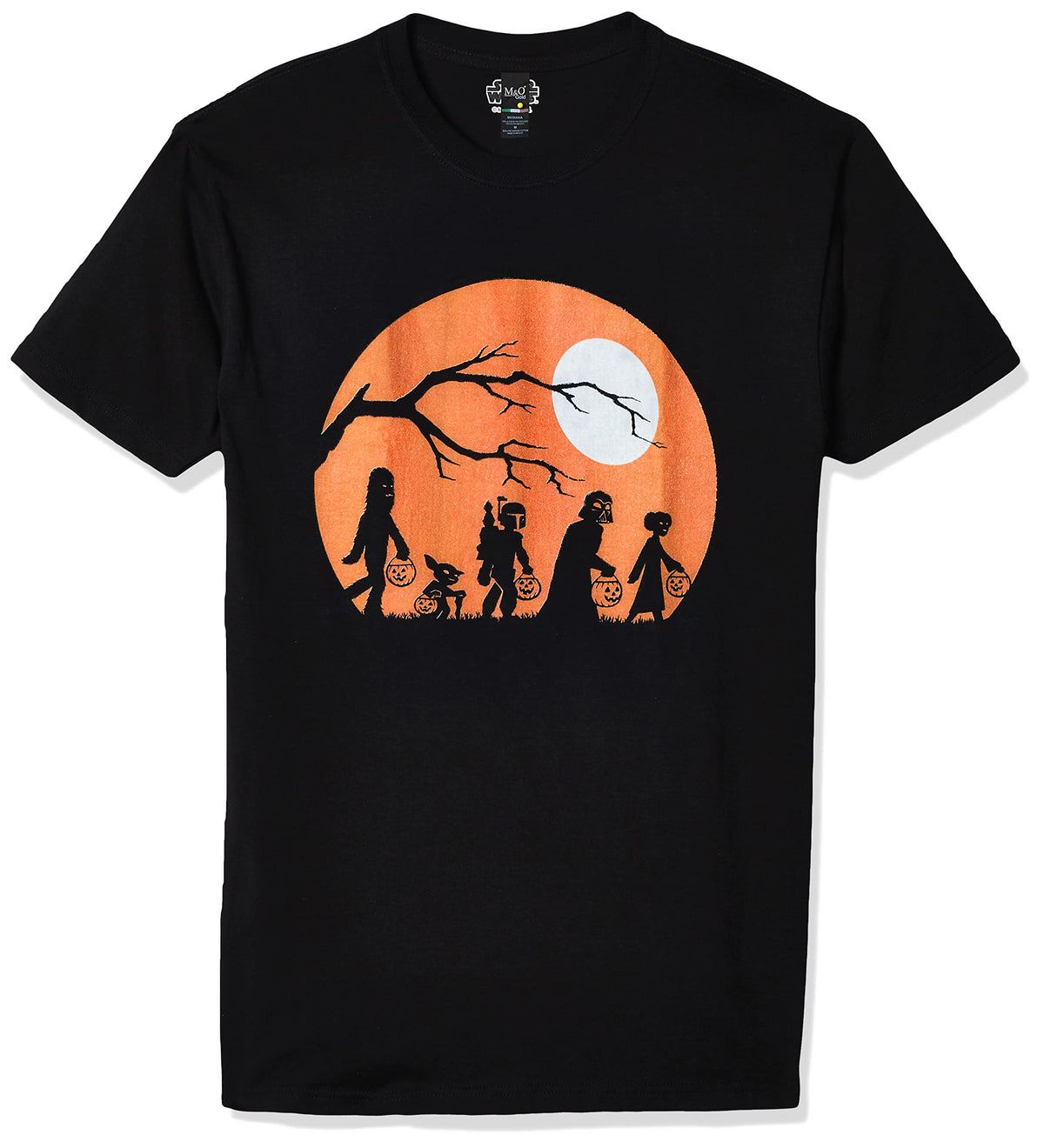 Star Wars Licensed Halloween The Haunt Men's Tee, Black, XX-Large