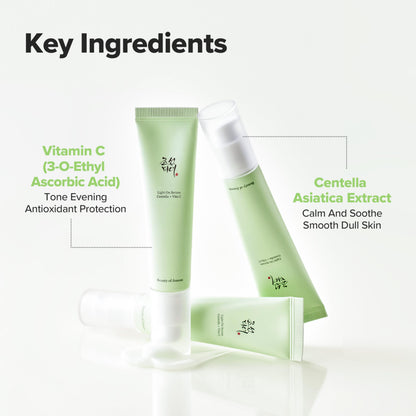 Beauty of Joseon Light On Serum Vitamin C Centella Dark Spot Fine Lines Pigmentation Correcting Serum, Hydrating Moisturizer, Korean Skin Care for Men and Women, 30ml 🍁 All In One Marketplace Canada