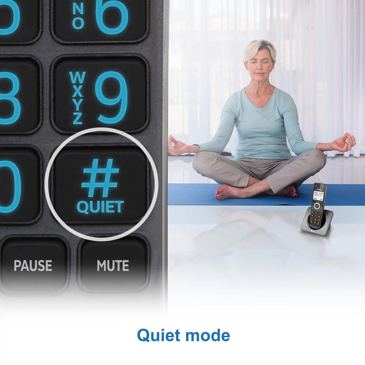 AT&T GL2101-2 DECT 6.0 Cordless Home Phone 2-Handset with Call Block, Caller ID, Full-Duplex Handset Speakerphone, 2" White Backlit Display, Lighted Keypad, Graphite & Black 🍁 All In One Marketplace Canada