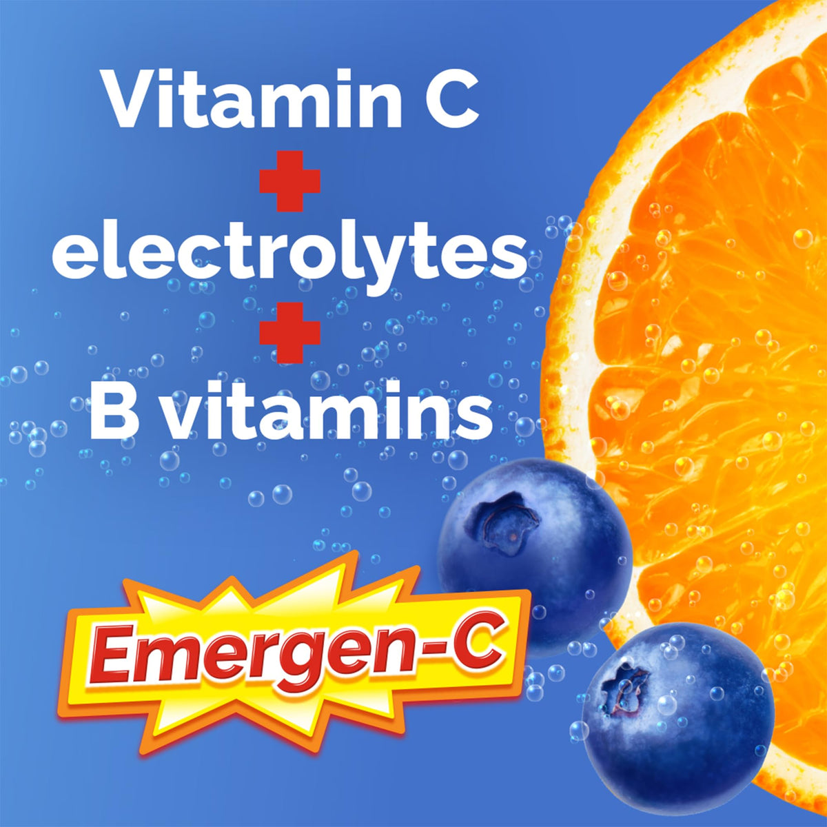 Emergen-C® Super Orange (30 Count), 1000mg Vitamin C / Electrolytes / B Vitamins Mineral Supplement 🍁 All In One Marketplace Canada