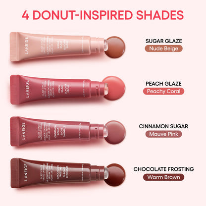 LANEIGE Glaze Craze Tinted Lip Serum, Sugar Glaze: Hydrating Lip Serum for Glossy, Nourished Lips with Plumping Polypeptides 🍁 All In One Marketplace Canada