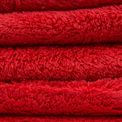 Chemical Guys Happy Ending Ultra Plush Edgeless Microfiber Towel, Red, 16" x 16" (Pack of 3) 🍁 All In One Marketplace Canada