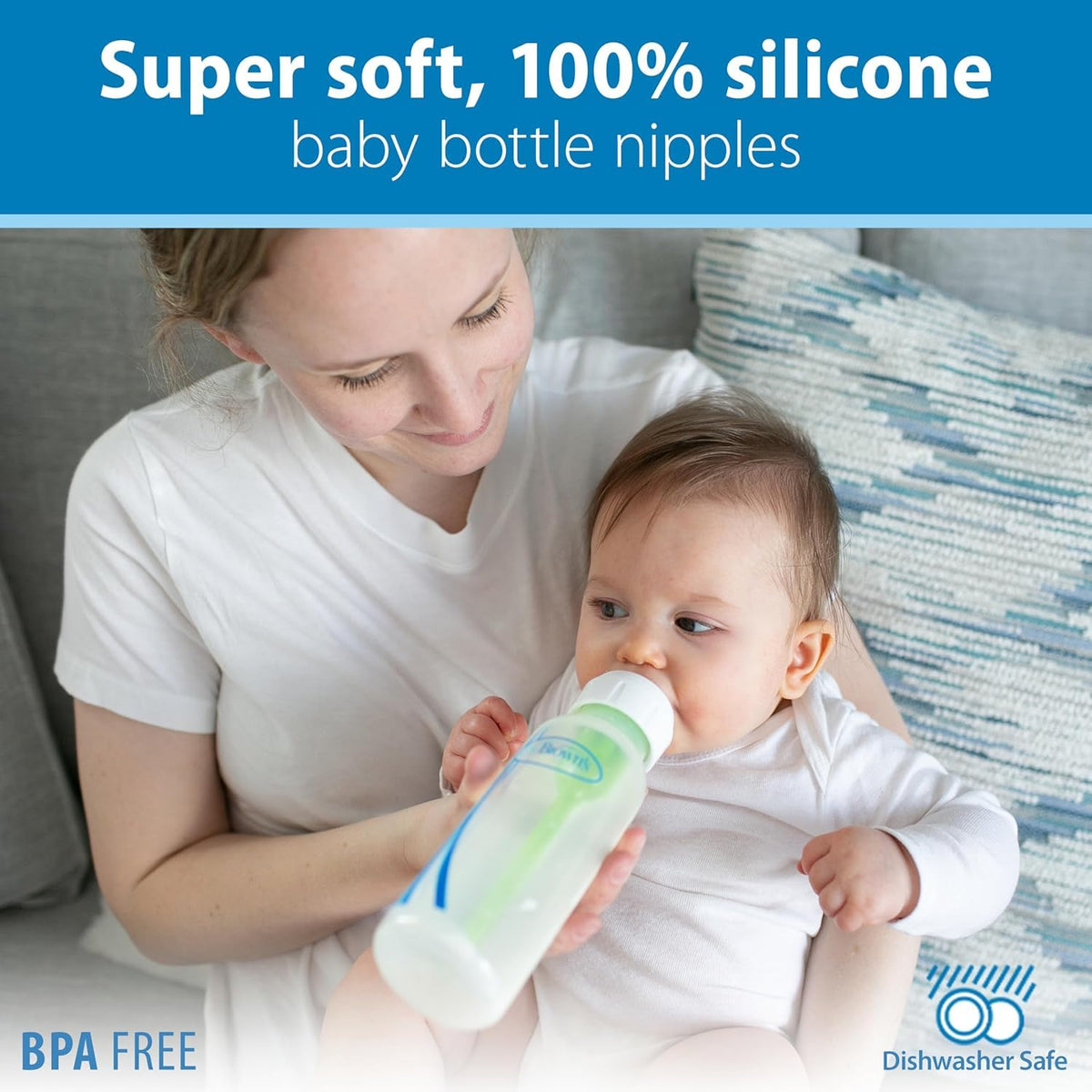 Dr. Brown's Original Nipple, Level 2 (3m+), (6 Count) 🍁 All In One Marketplace Canada