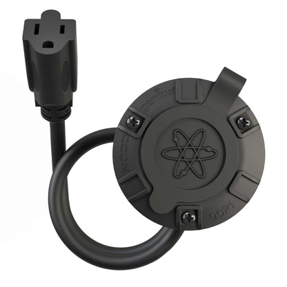 NOCO GCP1 15 Amp AC Port Plug, 125 Volt Power Inlet Socket, and Waterproof Electrical Outlet Receptacle Box with 16-Inch Integrated Outdoor Extension Cord 🍁 All In One Marketplace Canada