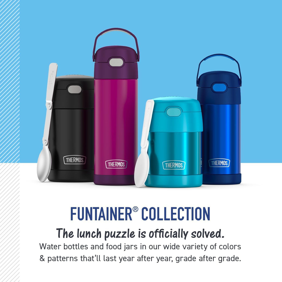 THERMOS FUNTAINER Water Bottle with Straw, 14oz, Paw Patrol Girl 🍁 All In One Marketplace Canada