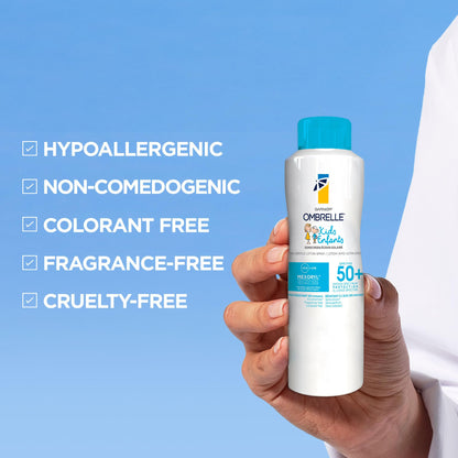Garnier Ombrelle Kids Sunscreen Spray, SPF 50+, High Protection, Body Mist, Formulated for Sensitive Skin, Water-Resistant, Broad Spectrum UVA/UVB Protection, Non-comedogenic, 122g 🍁 All In One Marketplace Canada