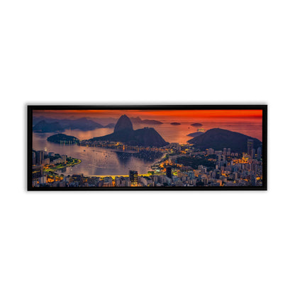Rio 72" x 24" Leinwandbild