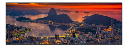 Rio 72" x 24" Leinwandbild
