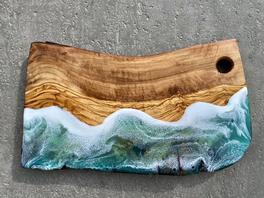 Olive Wood Charcuterie Board - AURABAGS SHOP