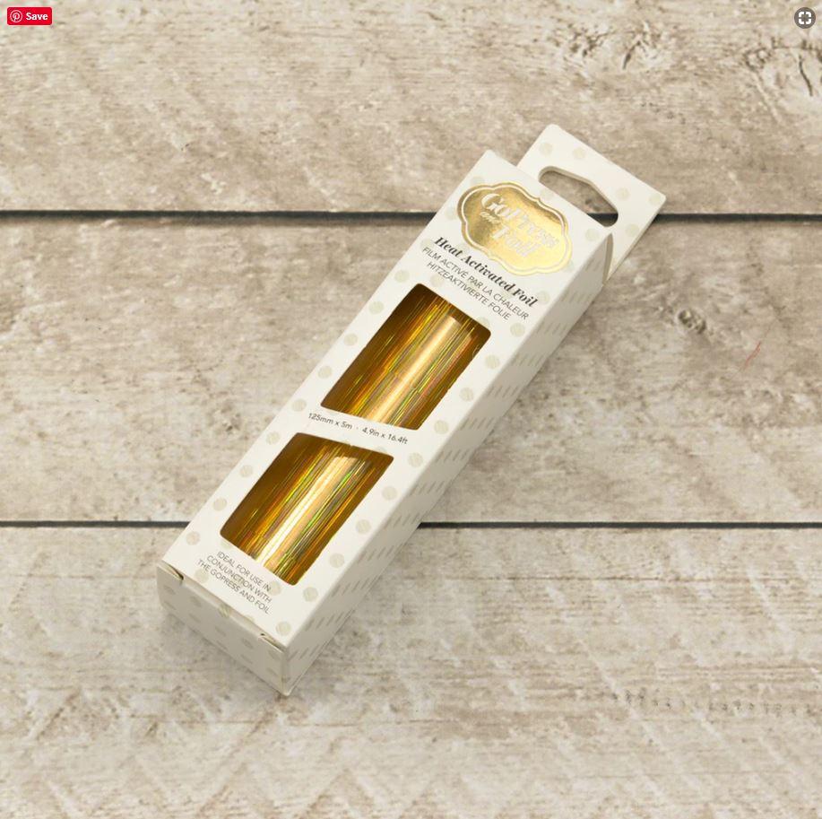 Heat Activated Foil Single Rolls