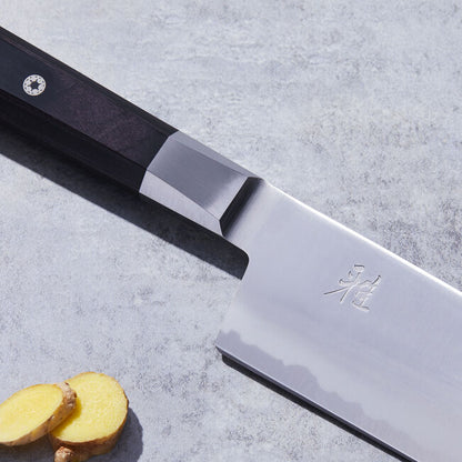 MIYABI 4000 FC 6,5-Zoll Nakiri-Messer – schwarzer Griff