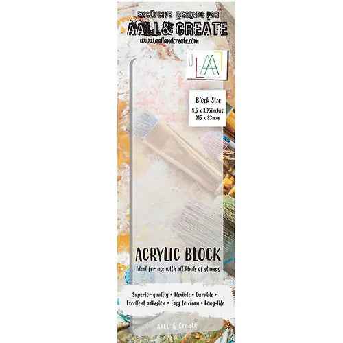 AALL and Create Acrylic Block -- Border