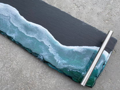 Natural Slate Charcuterie Board - AURABAGS SHOP