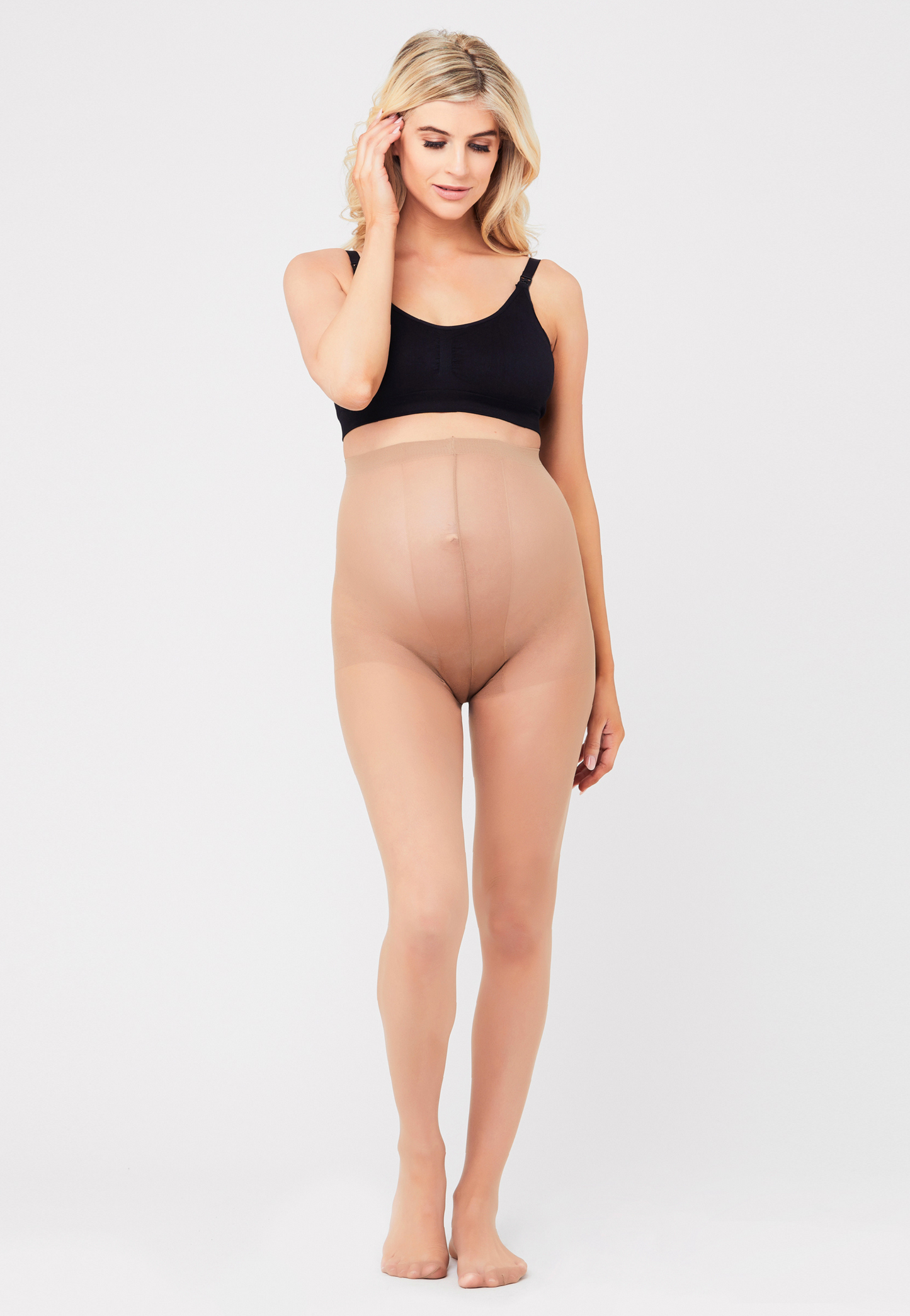Sheer Maternity Hosiery