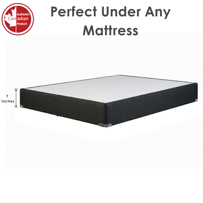 UltraFlex® PURITY - Mattress and BoxSpring Set  Spinal Care Orthopedic Cool Gel, Pressure Relief Foam Encased, Multiple spinal Posture Support, LowMotion Transfer quilting, Natural Foam Blend, Comfort+, Eco-Friendly Mattress (Made in Canada)