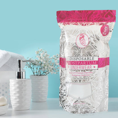 Disposable Postpartum Underwear 5 Pack (Without Pad)