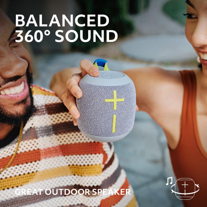 Ultimate Ears WONDERBOOM 4 Portable Waterproof Bluetooth Speaker with Big Bass and 360-Degree Sound, Dustproof Floating Speaker with 131ft (40m) Range - Gray 🍁 All In One Marketplace Canada