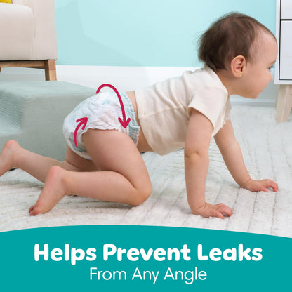 Pampers Diapers - Swaddlers 360 - Size 7, up to 100% Leakproof Comfy Dry Fit, EZ Off Tabs Designed for Easy Changes, Pull On Diaper, 84 Count 🍁 All In One Marketplace Canada