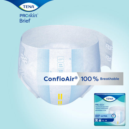 TENA Adult Incontinence, Discrete Disposable, Briefs, Comfortable Fit, Ultra Absorbency, Unisex, Large (L), 40 Count 🍁 All In One Marketplace Canada
