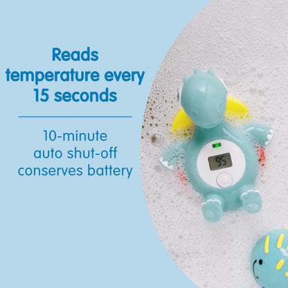 Dr. Brown's CleanUp Temposaurus Floating Bath Thermometer for Accurately Measuring Baby’s Bath Water Temperature, BPA Free 🍁 All In One Marketplace Canada