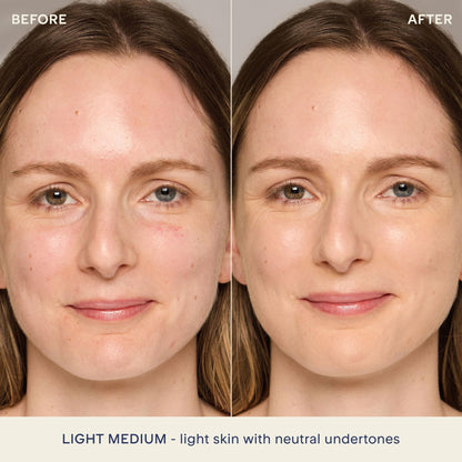 Marcelle CC Cream SPF 35, Light Medium, Complete Correction, Tinted Moisturizer, Non-Comedogenic, Perfume-Free, Paraben-Free, Oil-Free, Hypoallergenic, Cruelty-Free, 30 mL 🍁 All In One Marketplace Canada