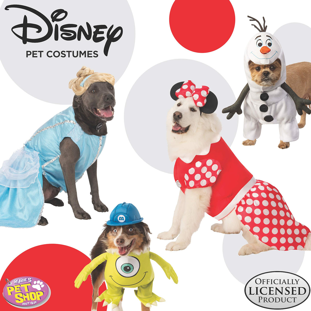 Rubies Disney Little Mermaid Flounder Pet Costume for Themed Parties and Halloween, As Shown, Small